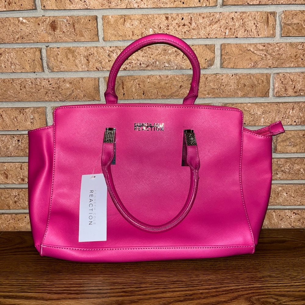 NWT Pink Kenneth Cole Reaction Handbag